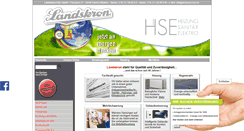 Desktop Screenshot of landskron-hsg.de